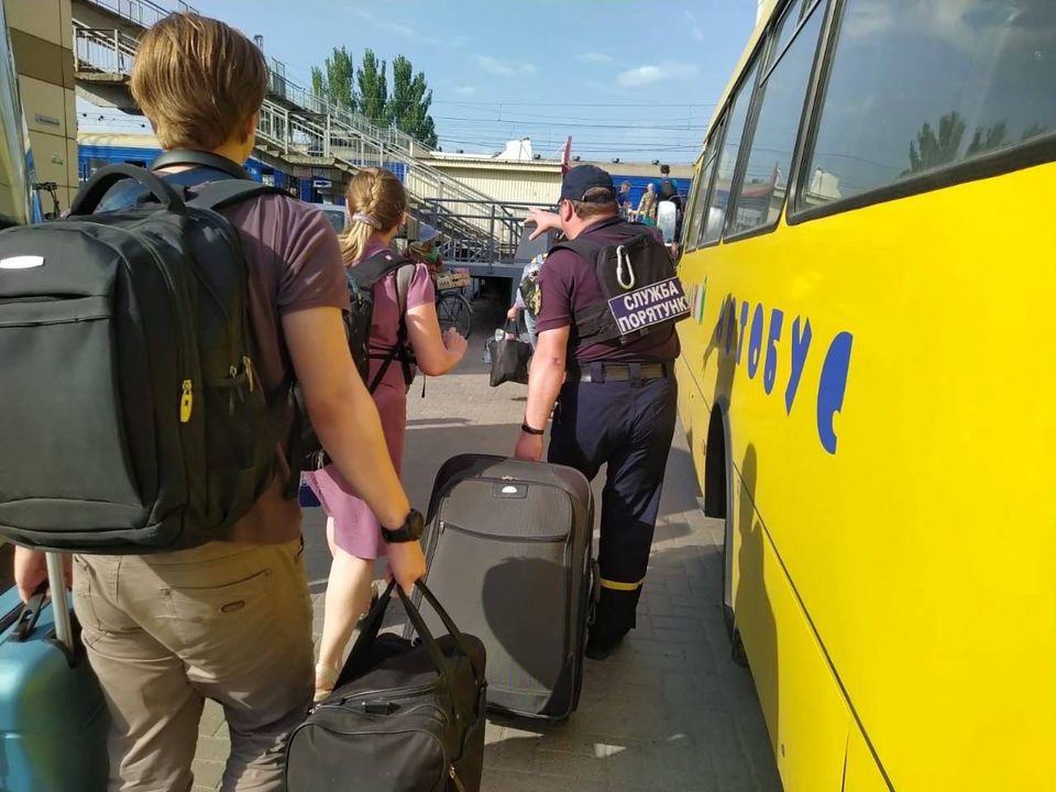 евакуація на Донеччині