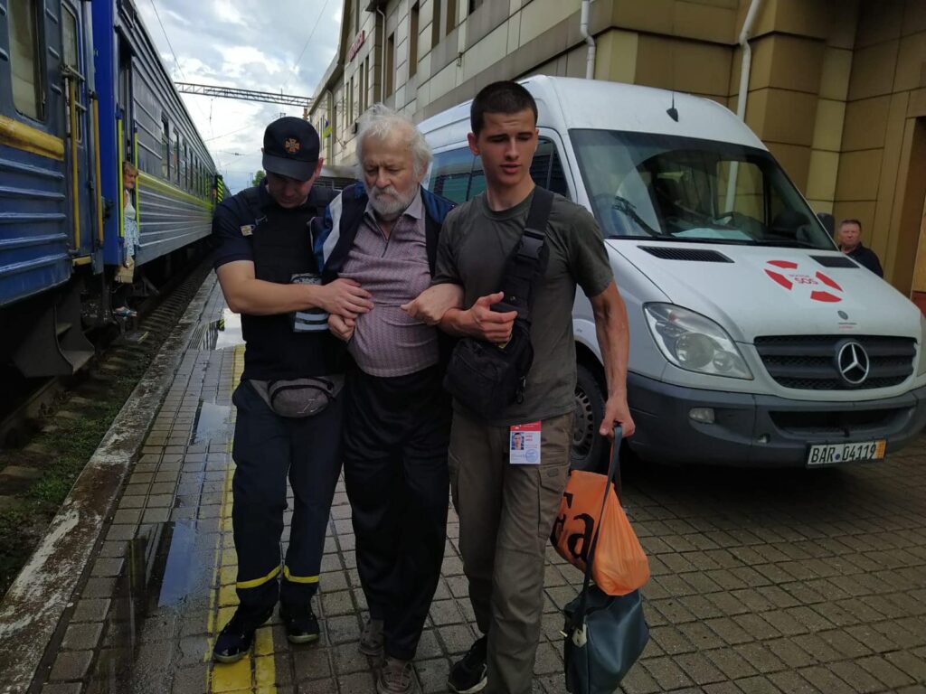 евакуація з Донеччини