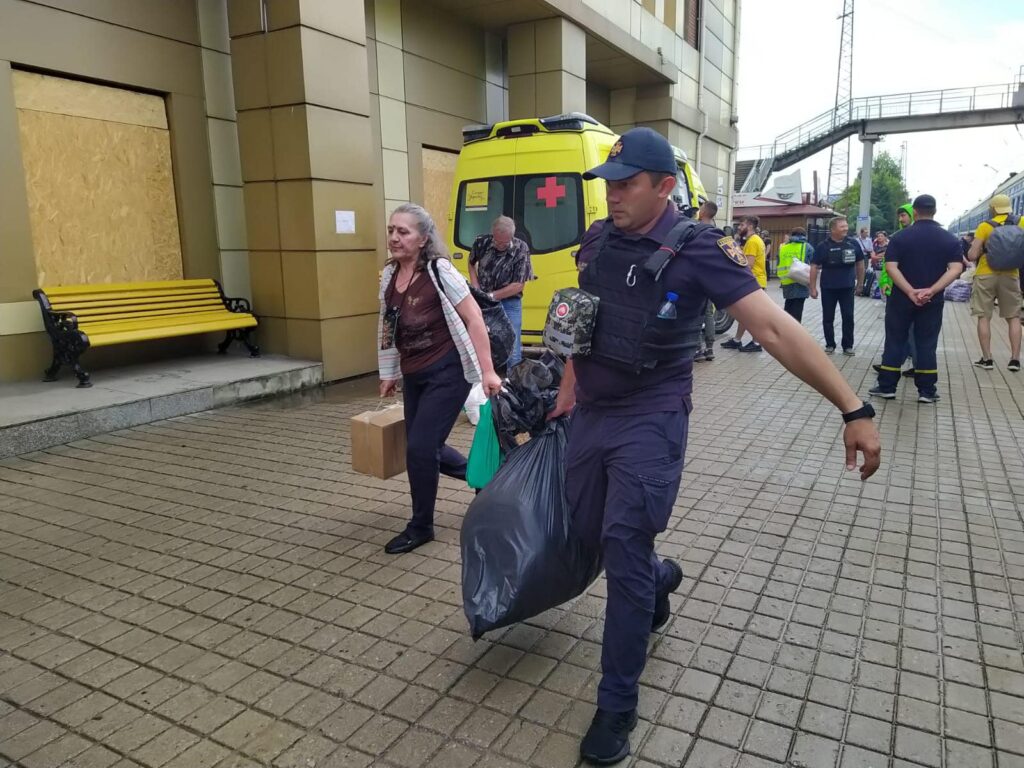 евакуація з Донеччини