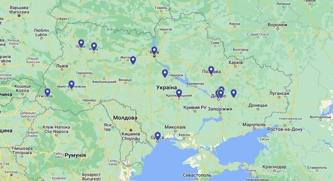 В ЛугОВА заявили о создании карты гуманитарных хабов для жителей Луганщины