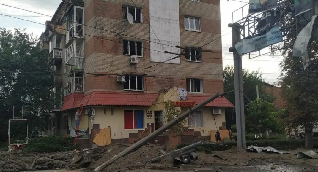 Рашисты обстреляли центр Славянска, обошлось без жертв и пострадавших (видео)