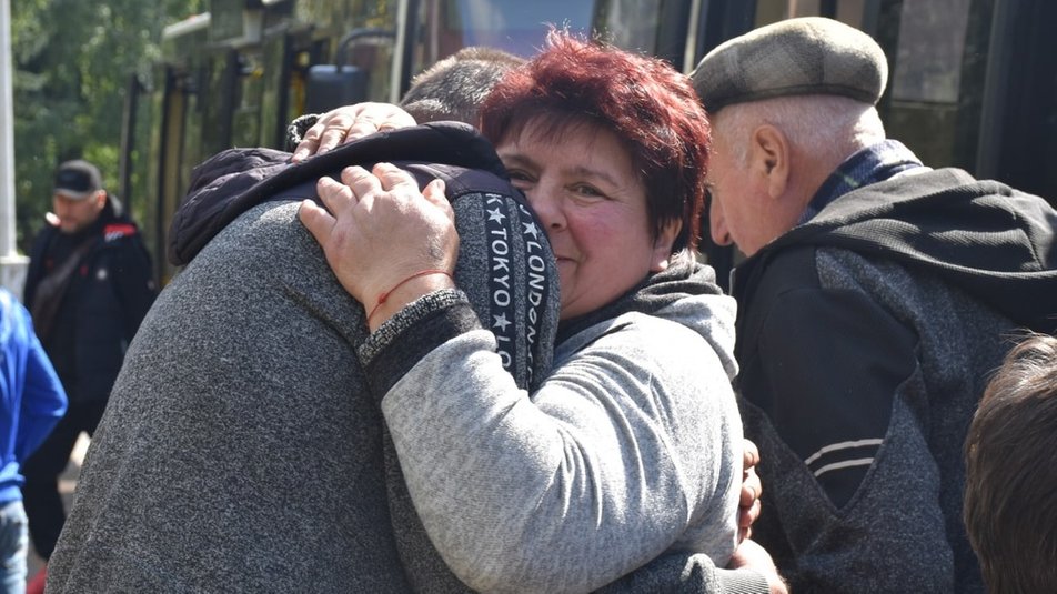 Полицейские эвакуировали из Лимана семерых жителей Краматорска