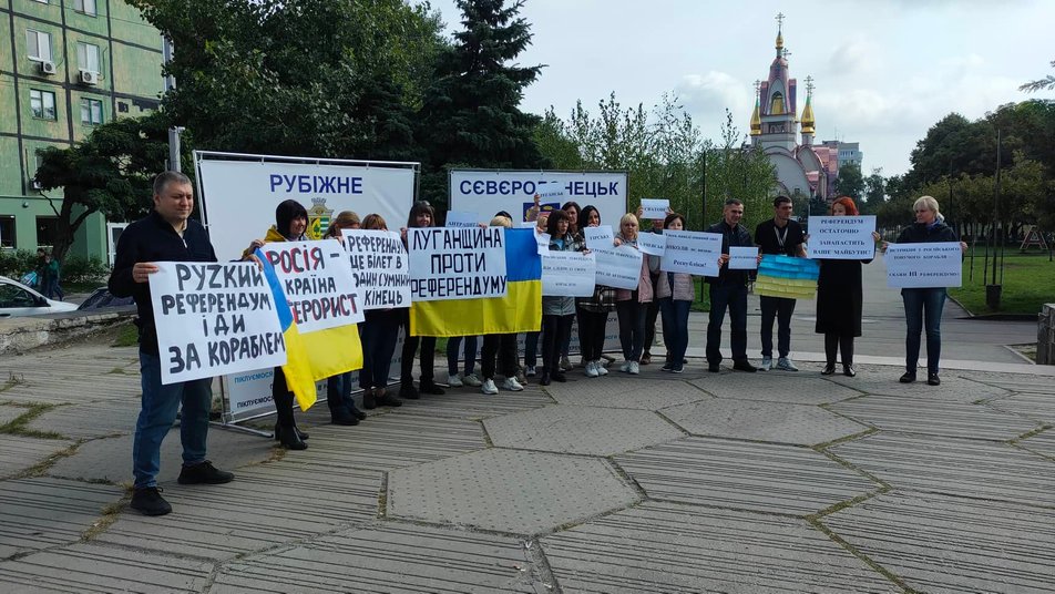 На фейковому "референдумі" окупанти зафіксували одну із найнижчих явок у Новопсковській громаді на Луганщині, - Гайдай