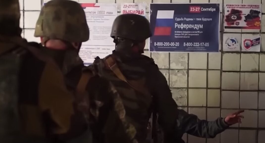 У Маріуполі на час псевдореферендуму зробили "виборчі дільниці" у вуличних "банях", - Андрющенко