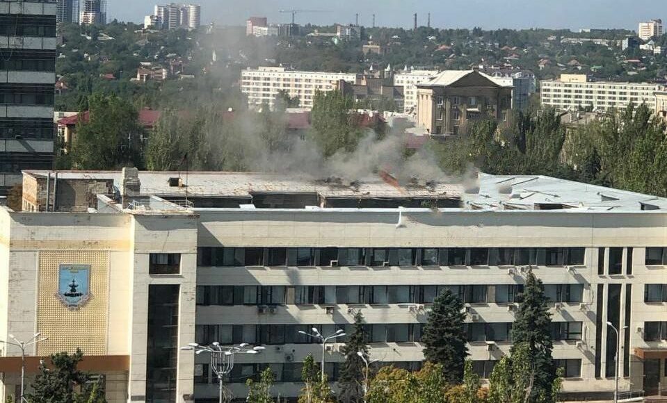 В Донецке произошел взрыв в одном из зданий оккупационной администрации