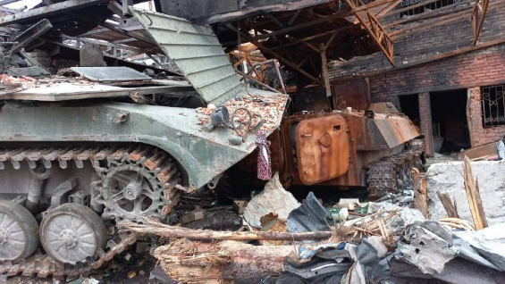 Пограничники уничтожают врага и в Донецкой области, продолжается зачистка Святогорска
