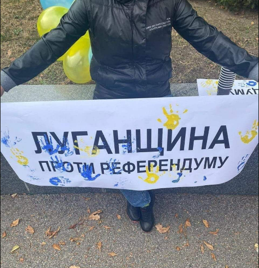 Окупанти на Луганщині оголосили "референдум" таким, що відбувся, — Гайдай