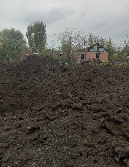 Российские захватчики нанесли ракетный удар по Славянску и Краматорску (фото)