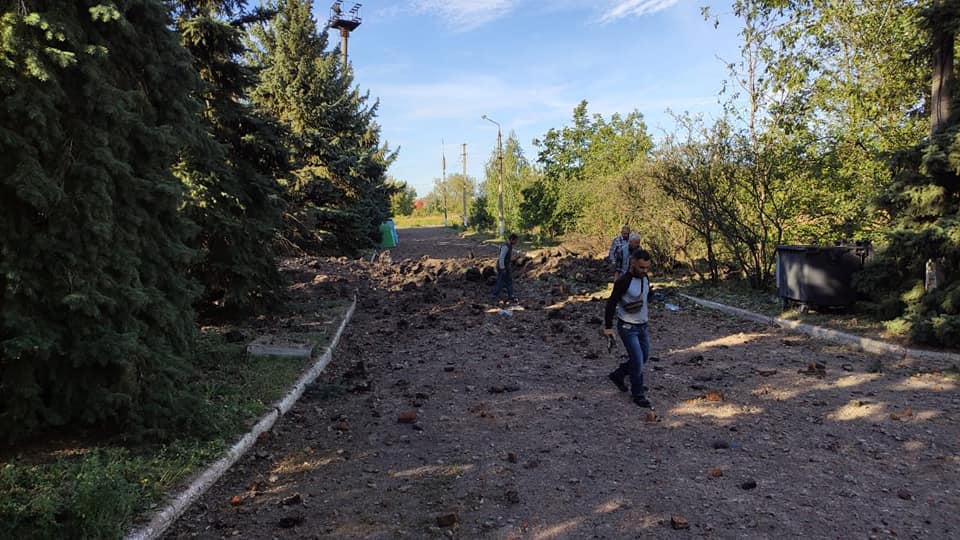 обстріли росіянами міст Донеччини