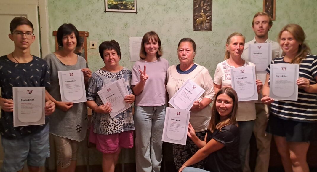 На Закарпатті працює розмовний клуб філологіні з Луганщини