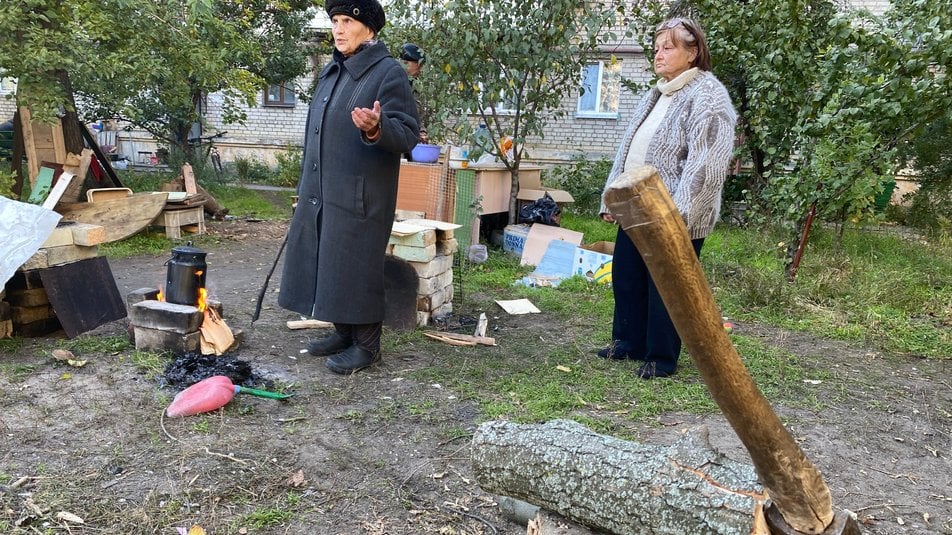 Лиман Донецька обл. 15 жовтня 2022 р. Фото: Суспільне Донбас