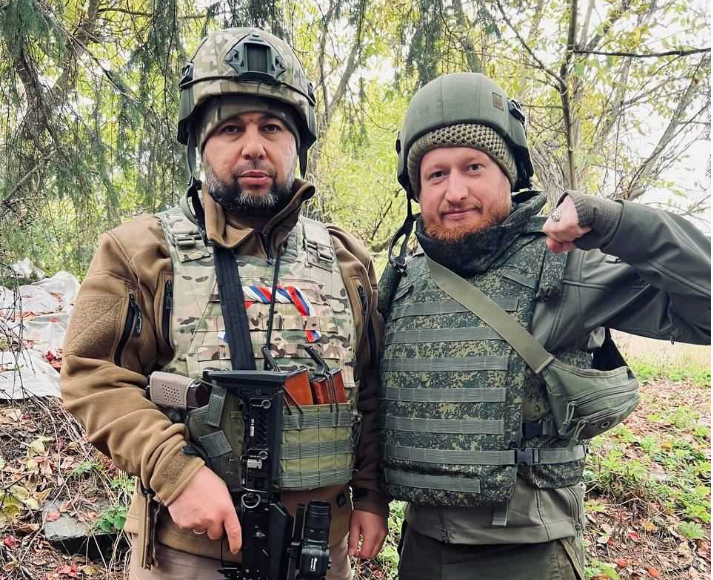 Российский пропагандист пегов наткнулся на мину под оккупированным Донецком