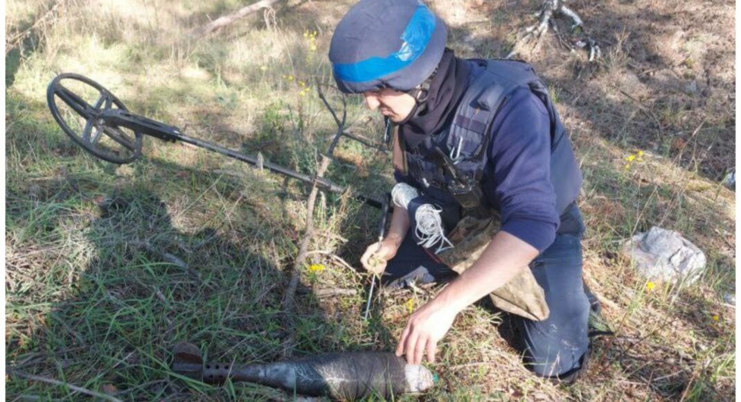 В Донецкой области за выходные обезврежено более полутысячи взрывоопасных предметов