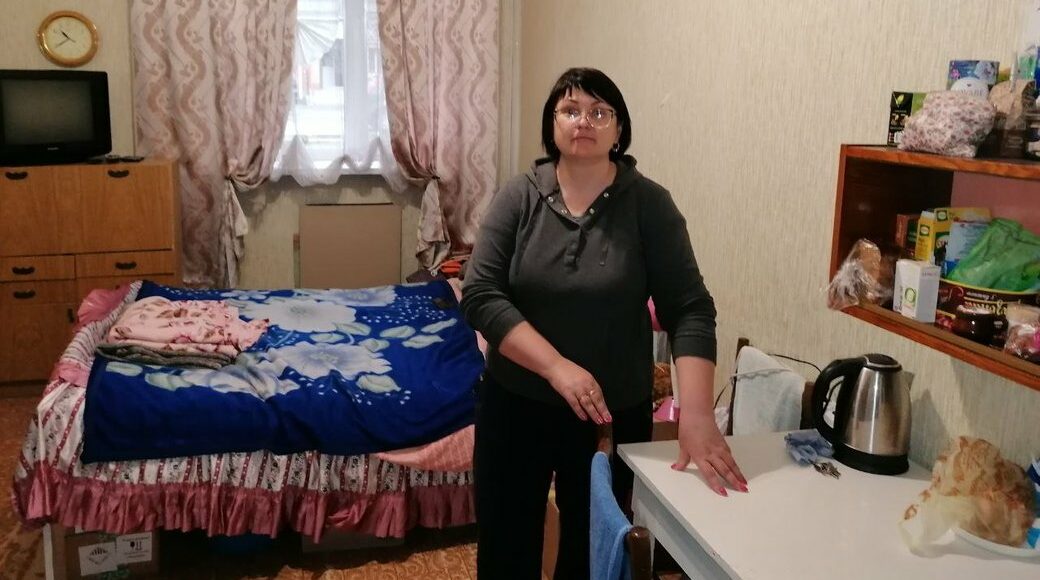 В Кропивницком в общежитии общества незрячих поселили переселенцев из Донецкой области: видео