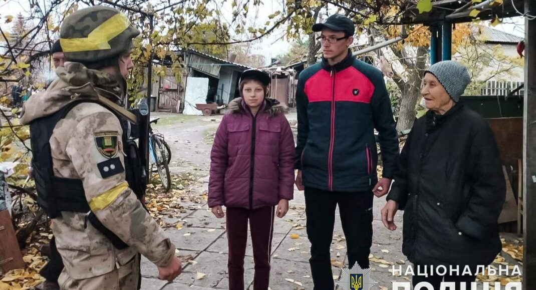 Ювенальные полицейские помогают семьям с детьми в деоккупированной Лиманской громаде