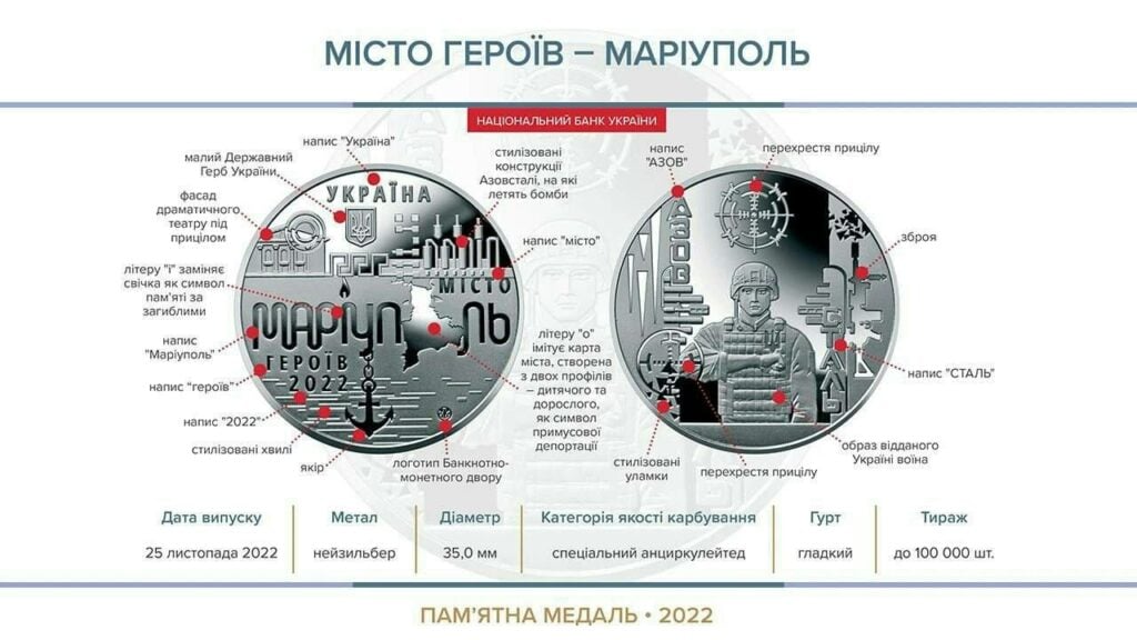 Медаль на честь Маріуполя