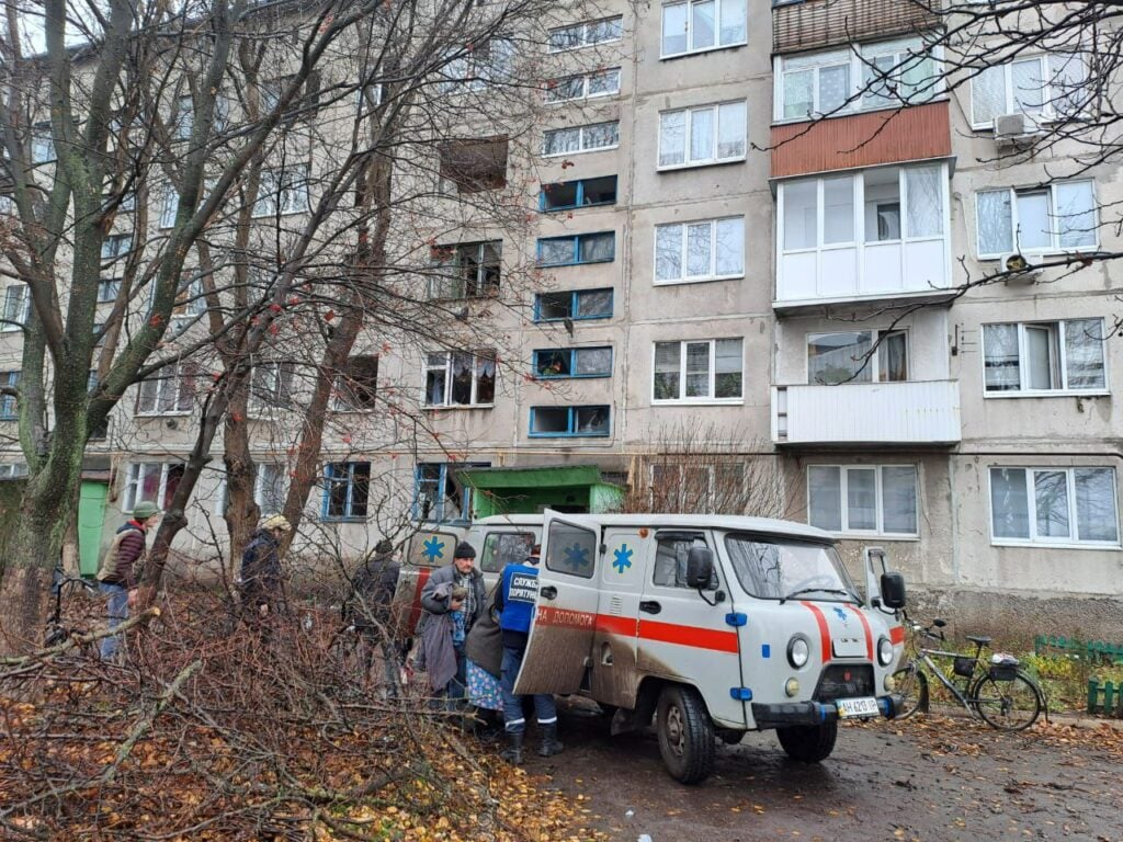 Результати ворожих обстрілів Часового Яру 17 листопада. Часів Яр