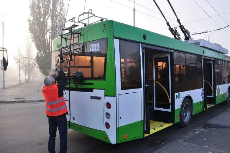 У Слов'янську призупинений рух тролейбусів