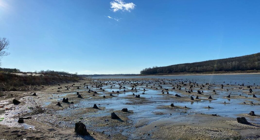 Водосховище, яке забезпечувало постачання води в канал "Сіверський Донець — Донбас", практично висохло