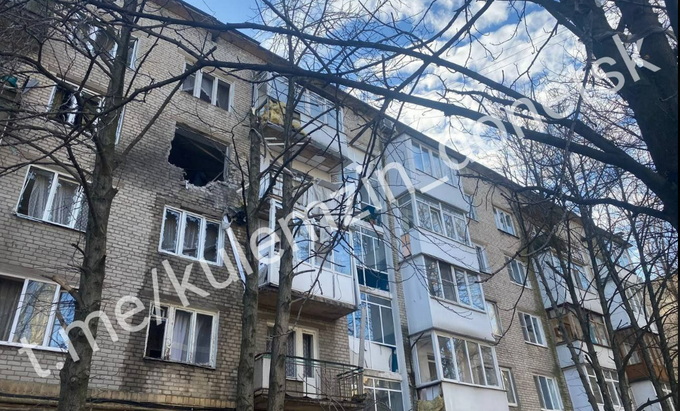 Окупанти заявили про прильоти в одному з районів окупованого Донецька