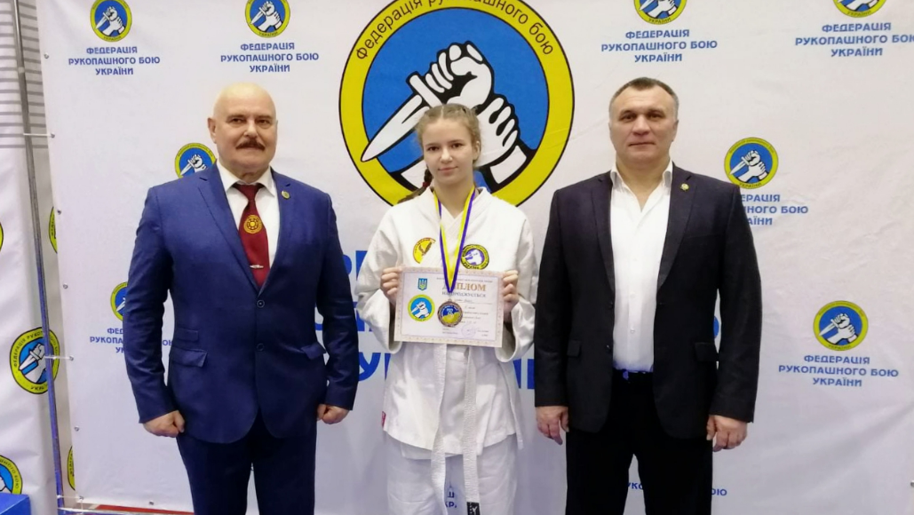 Спортсменка из Славянска стала призером чемпионата Украины по рукопашному бою среди девушек