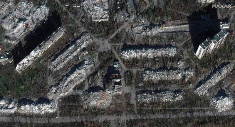 Азовец Дмитрий Казацкий показал фото со своим домом в уничтоженном оккупантами Мариуполе