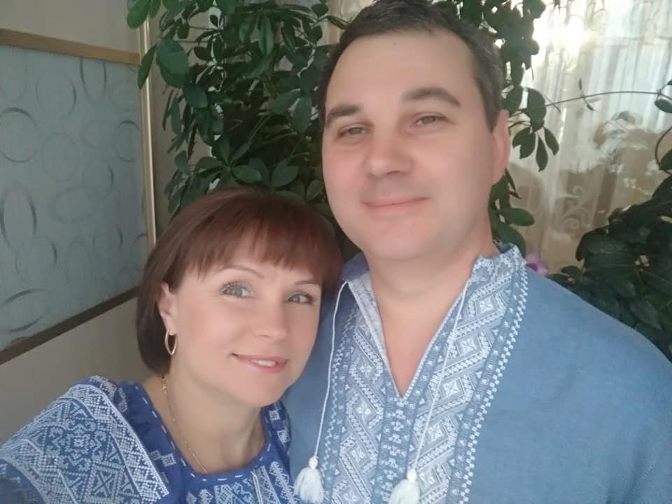 Андрій Гежа з дружиною Іриною