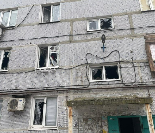 Війська рф масовано обстріляли центр міста Курахове