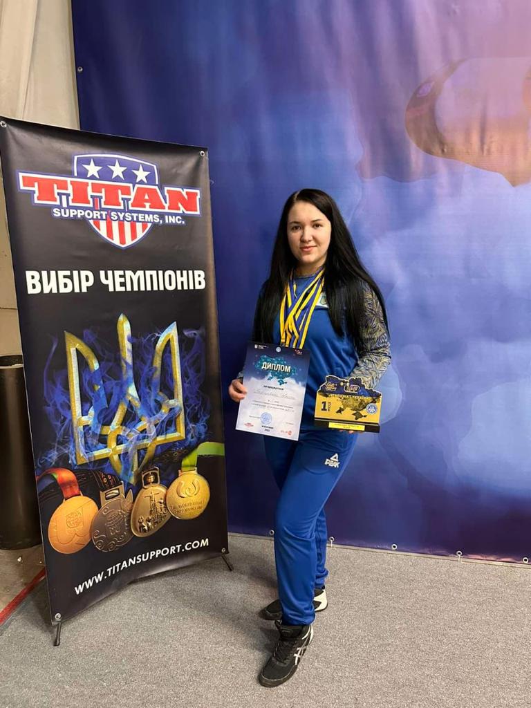 Спортсменка з Лимана стала чемпіонкою України і відібралась на чемпіонат світу та чемпіонат Європи з пауерліфтингу