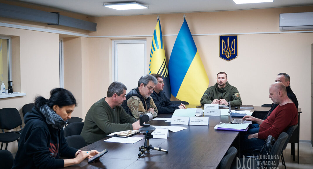 Керівництво країни і ДонОВА обговорили своєчасне сповіщення жителів Донеччини про надзвичайні ситуації