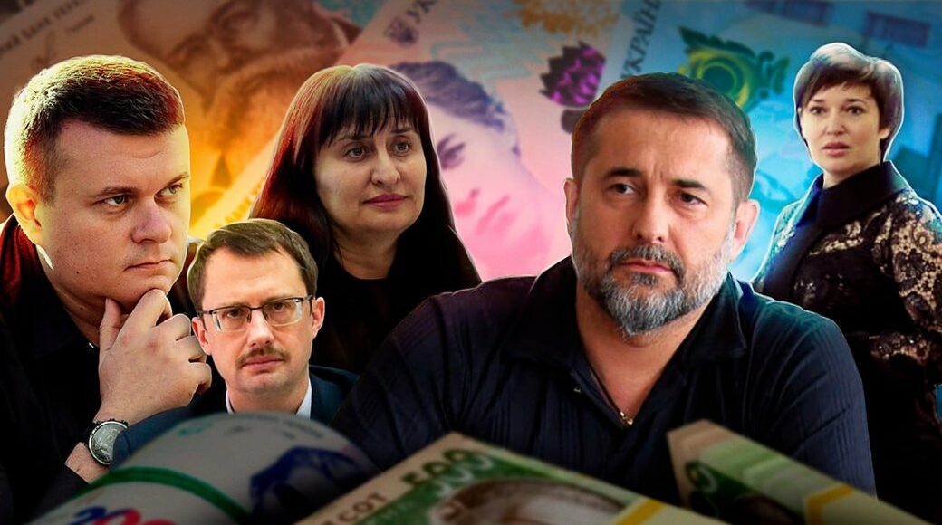 Стало известно, сколько заработал экс-глава Луганской OBA Гайдай и его заместители в 2022 году
