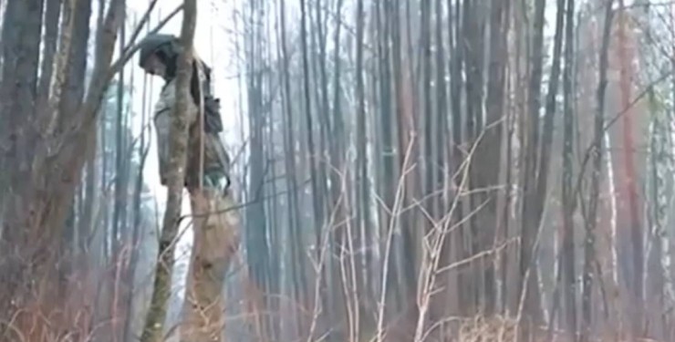 Белорусские пограничники обиделись на украинцев из-за манекена солдата рф