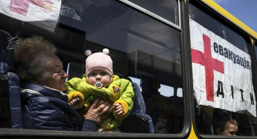 Из Часового Яра, расположенного неподалеку Бахмута, эвакуировали всех детей