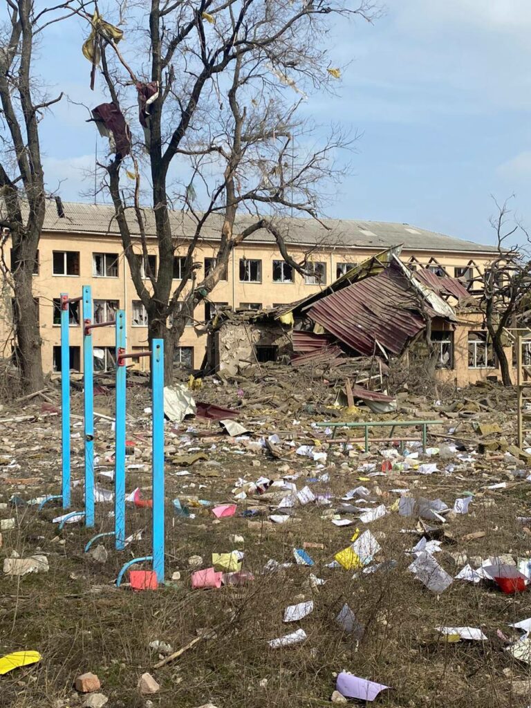 обстріл села Орлівка