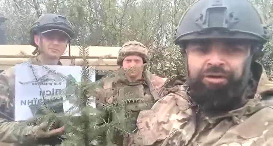 У Бахмуті українські захисники висадили ліс Перемоги: відео – Східний  варіант