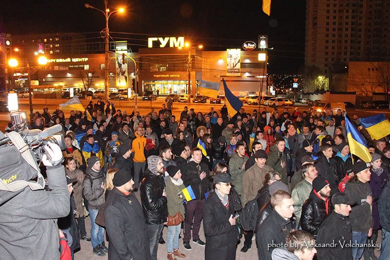 Мітинг у Луганську 12 березня