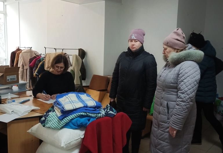хаб для переселенців з Луганщини