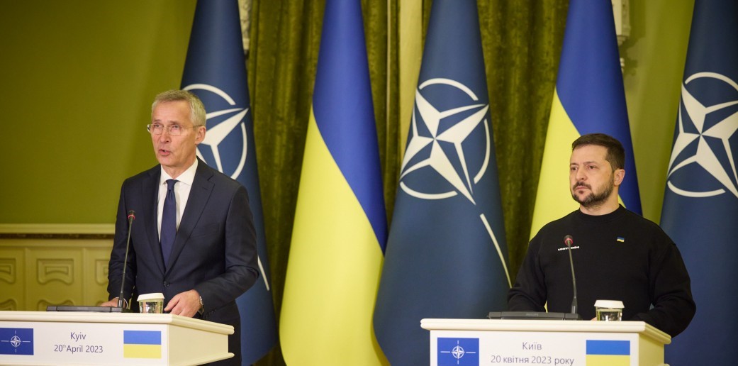 Візит генсека – це знак, що НАТО готове розпочинати нову главу у відносинах з Україною, - Зеленський