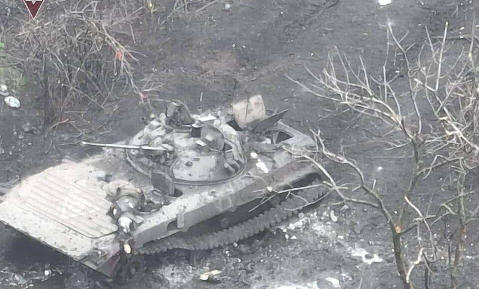 Січеславські десантники знищили дві російські БМП-2 на Луганщині: фото