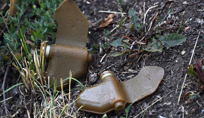 В оккупированном Донецке в огороде возле частного дома нашли мину в огороде возле частного дома