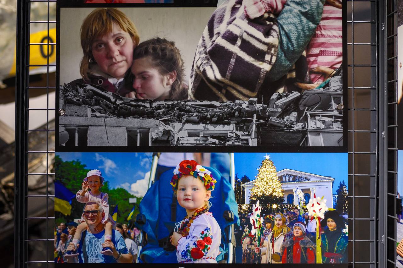 У Києві відкрили виставку Маріуполь 86 #НаЖиво до трагічної річниці з історії Маріуполя: фото