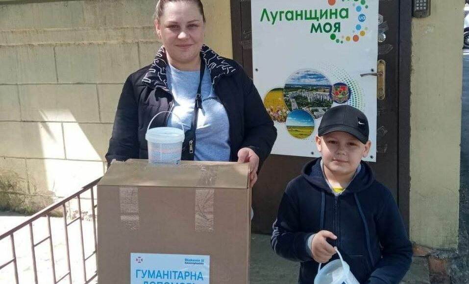 В Харькове более 600 ВПЛ с Луганщины получили помощь в течение недели