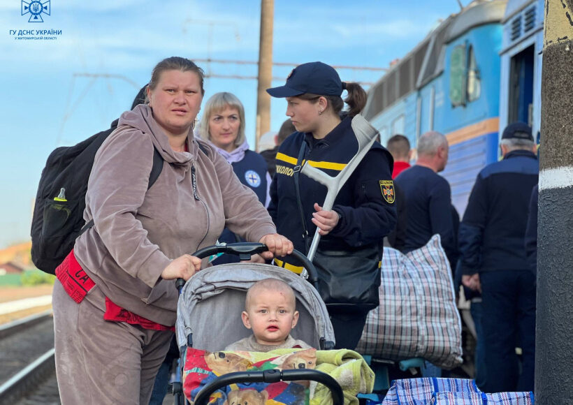 Спасли 19 детей: в Житомирскую область прибыл седьмой эвакуационный поезд из Донецкой области