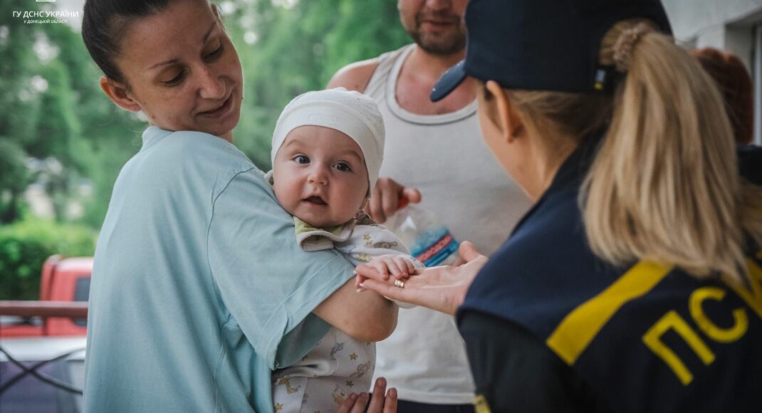 З Донеччини за добу евакуювали 23 дитини