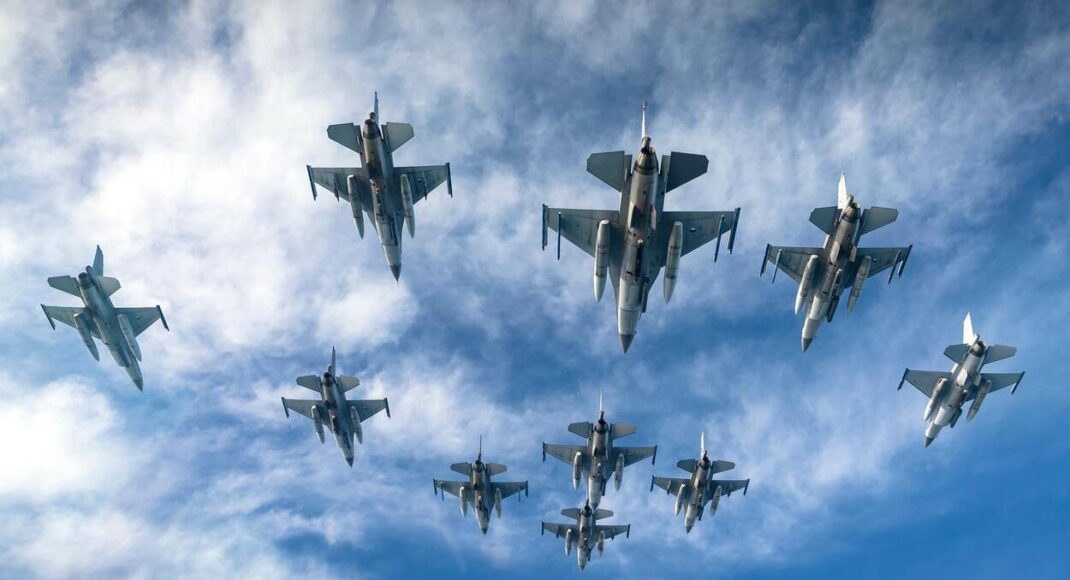 Украине нужно минимум три эскадрильи F-16, — офицер резерва Воздушных сил