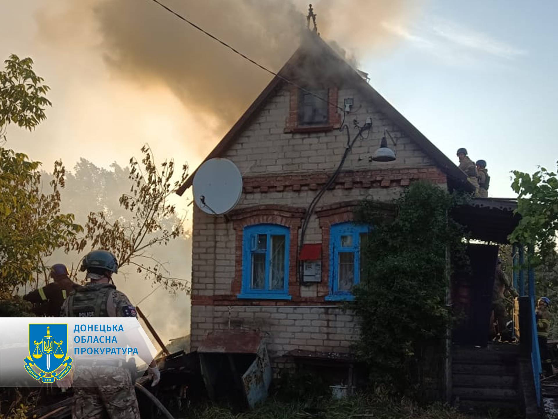 Обстріл приватного сектору Костянтинівки: розпочато розслідування за фактом загибелі 1 та поранення двох цивільних