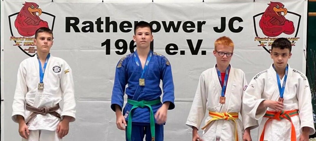 Школьник из Краматорска получил первое место в турнире по дзюдо в Германии