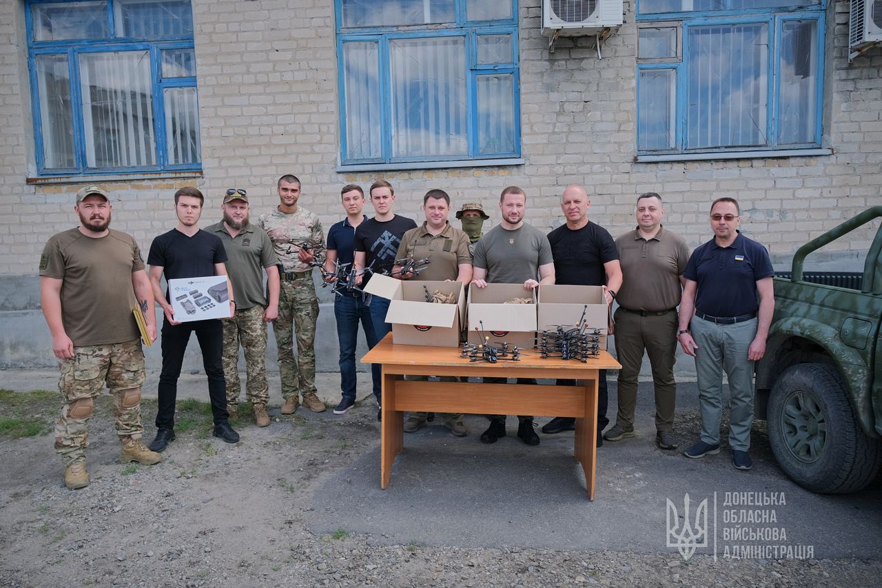 На Донеччині розпочали проєкт підтримки військових з виробництва дронів "Time X"