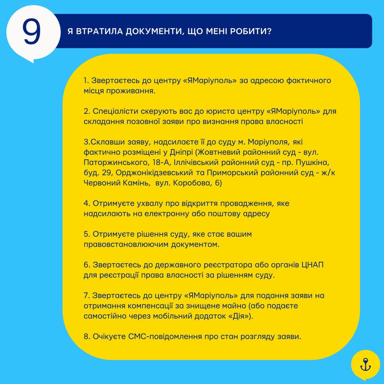 Юридична абетка для маріупольців: що треба знати для оформлення компенсації за зруйноване майно