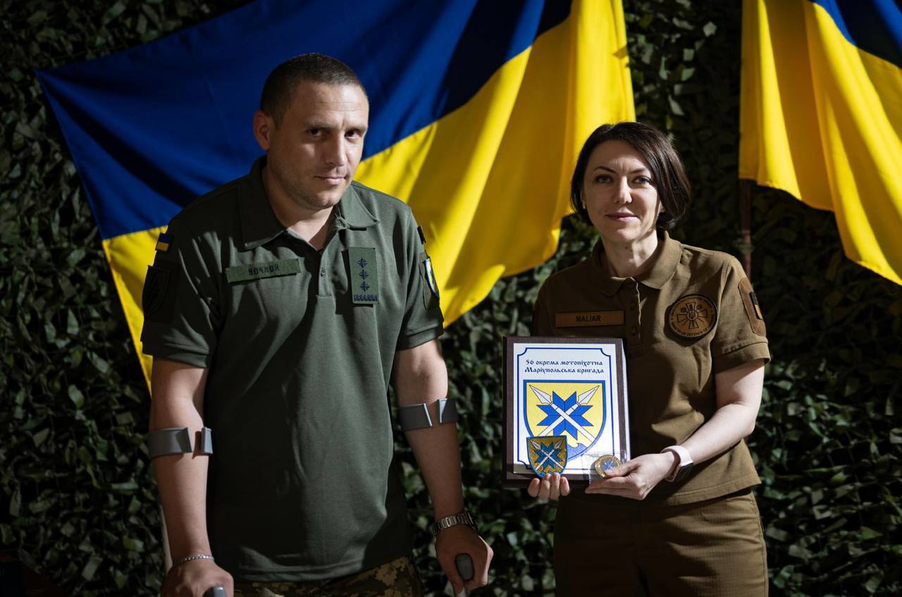 Маріупольська бригада отримала подяку від Президента України